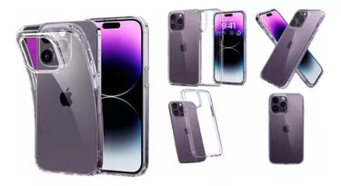 6 Forros Transparentes iPhone 13 14 Pro Y Pro Max Al Mayor